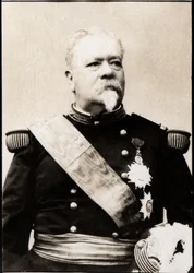 Leopold Davout dAuerstedt、3rd Duc dAuerstedt（1829-1904）、フランス将軍の肖像。